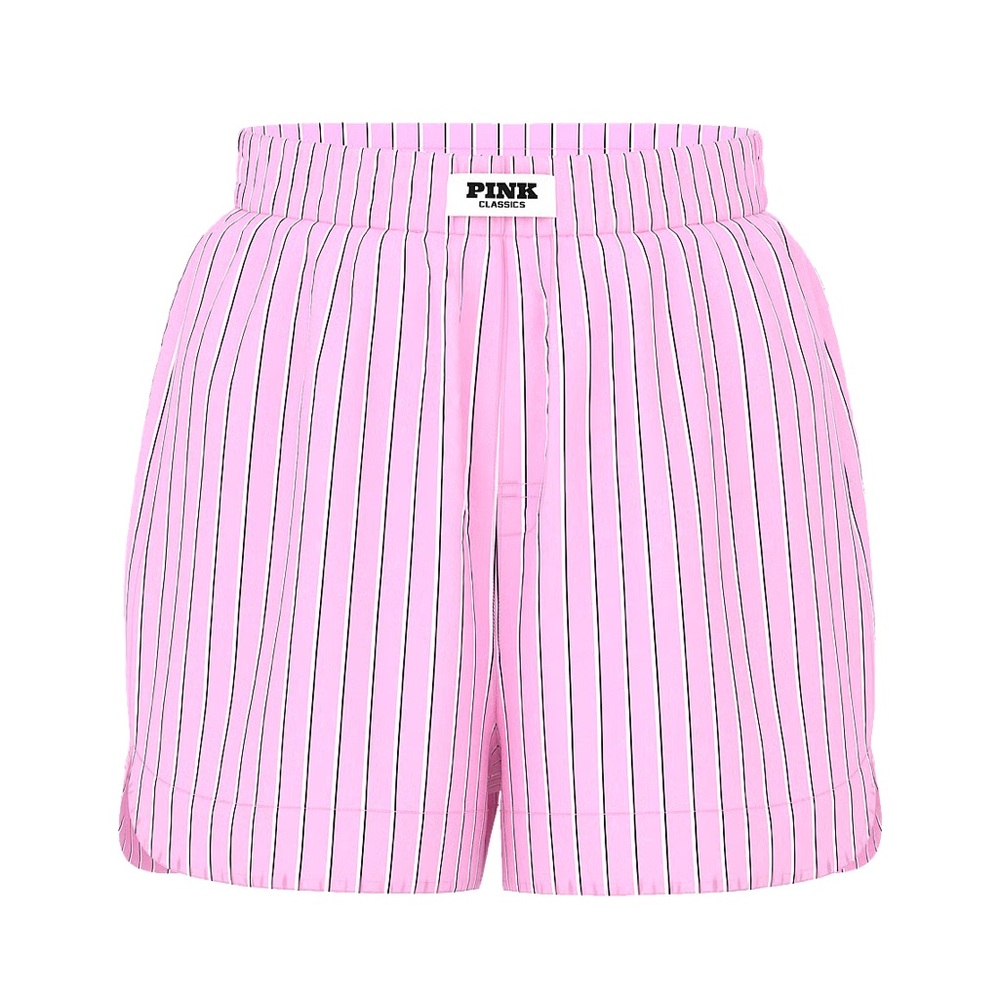 Pink by Victorias Secret boyfriend boxer pajama shorts